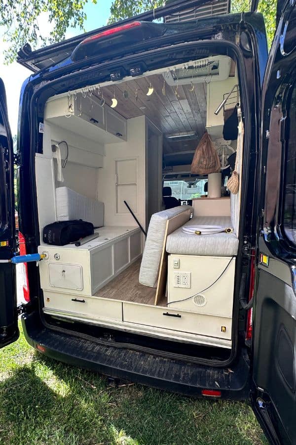 My Outdoor Camper Van Shower In My Ford Transit