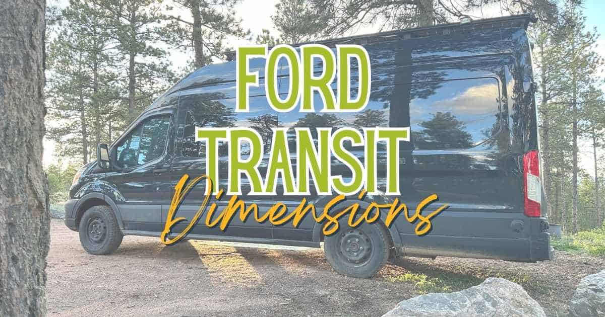 Ford Transit Dimensions