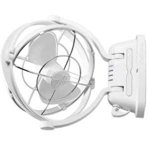 best 12v fan for motorhomes and campers Sirocco II by Caframo is the best 12v fan for motorhomes and camping