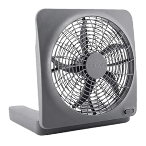 best 12v fan for motorhomes and campers Treva portable camping fan is one of the best 12v fan options for motorhomes and camping