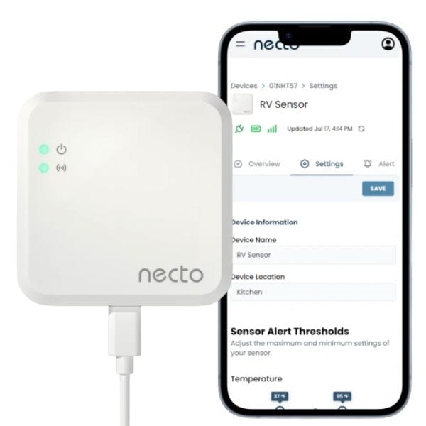 Waggle Vs Necto Pet Monitoring Systems Necto Is One Of The Best RV Temperature Monitor For Pets