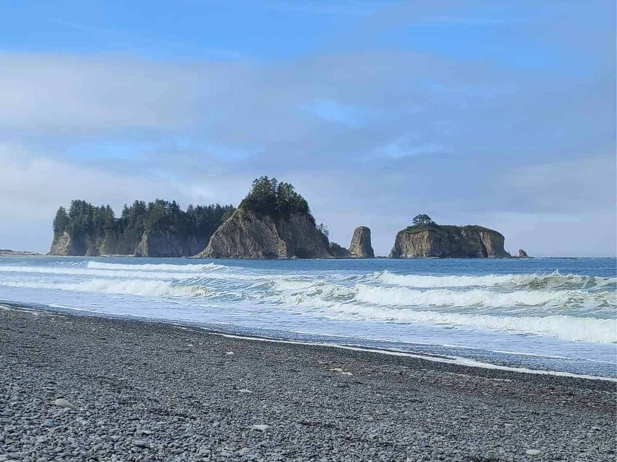 2 Day Olympic National Park Itinerary Olympic National Park Coastline, Rialto Beach