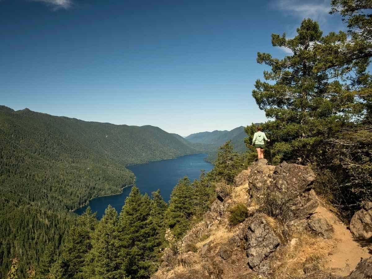 2 Day Olympic National Park Itinerary Mount Storm King Is A Hard Hike In Olympic National Park