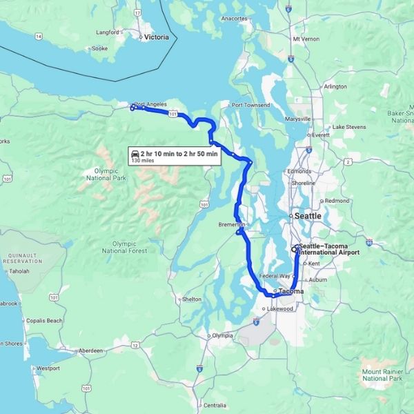 2 Day Olympic National Park Itinerary Seattle Airport To Olympic National Park 2 Day Olympic National Park Itinerary