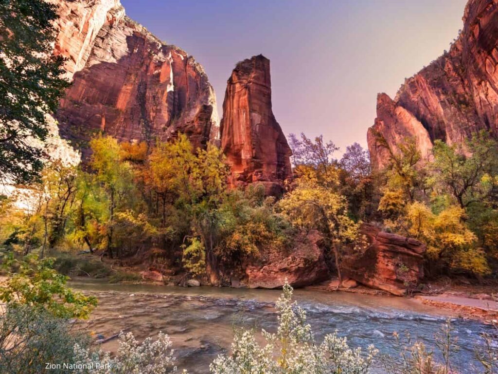 Zion National Park In October