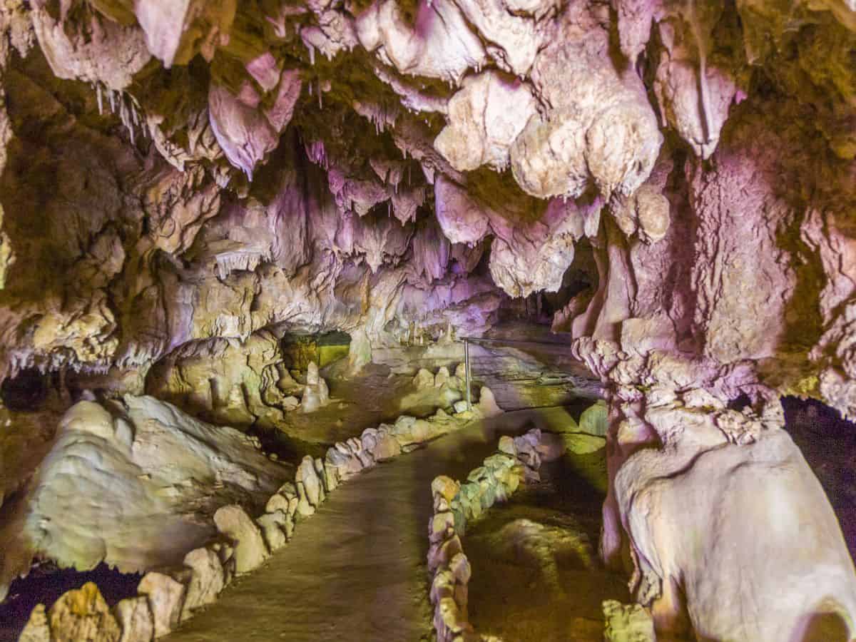Yosemite To Sequoia National Park Crystal Cave In Sequoia National Park