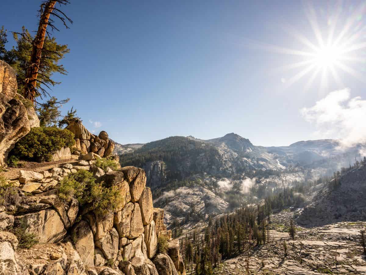 yosemite national park to sequoia national park Watchtower Trail Hike In Sequoia National Park