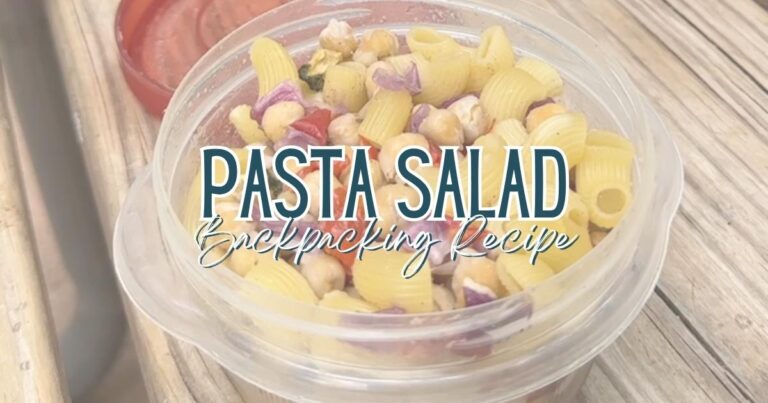Pasta Salad Backpacking Recipe
